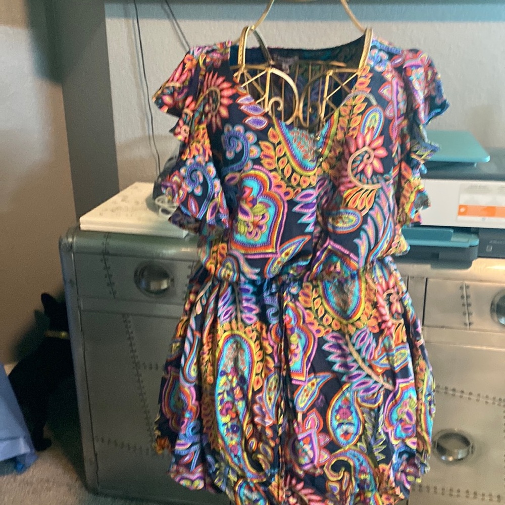 Never wore colorful, juicy couture dress